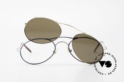 Bugatti 23444 Alte 90er Brille mit Vorhänger, Größe: medium, Passend für Herren