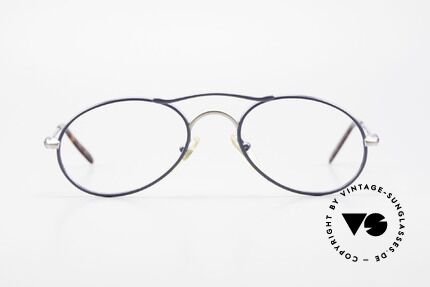 Bugatti 23444 Alte 90er Brille mit Vorhänger, Größe: medium, Passend für Herren