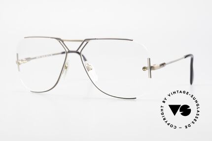 Cazal 722 Außergewöhnliche Fassung, außergewöhnliche Cazal Designerbrille von 1984, Passend für Herren