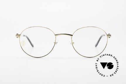 Cartier C-Decor Panto Klassische Luxusbrille Unisex, Modell aus der C-Dekor Reihe in Gr. 48x20, 135, Passend für Herren