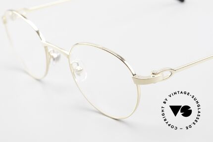 Cartier C-Decor Panto Klassische Luxusbrille Unisex, original Bezeichnung: T8100883, C-Decor Metal, Passend für Herren