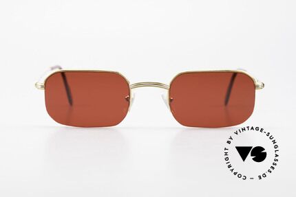 Cartier Broadway Halb Randlose Sonnenbrille, Herren-Modell aus der Cartier 'Semi Rimless' Serie, Passend für Herren