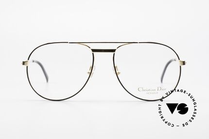 Christian Dior 2448 Vergoldete Dior Monsieur Brille, Luxus Dior Designer-Fassung von 1989; echt vintage!, Passend für Herren