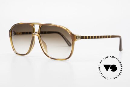 Christian Dior 2417 80er Monsieur Sonnenbrille, höchster Tragekomfort (flexible Flexidée Bügel), Passend für Herren