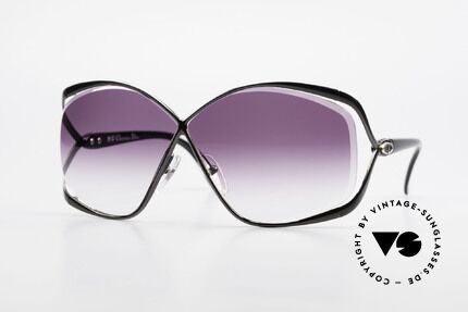 Christian Dior 2056 80er Butterfly Sonnenbrille Details
