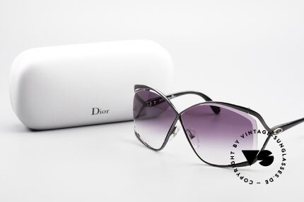 Christian Dior 2056 80er Butterfly Sonnenbrille, Größe: medium, Passend für Damen