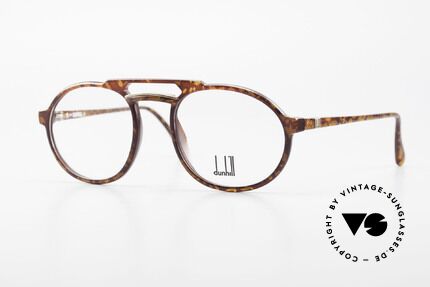 Dunhill 6114 Rund Ovale Vintage Brille 90er, rund ovale vintage Brillenfassung von A. Dunhill, Passend für Herren