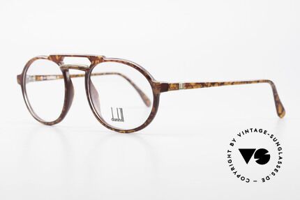 Dunhill 6114 Rund Ovale Brille 90er, das leichte & robuste Optyl scheint nicht zu altern, Passend für Herren