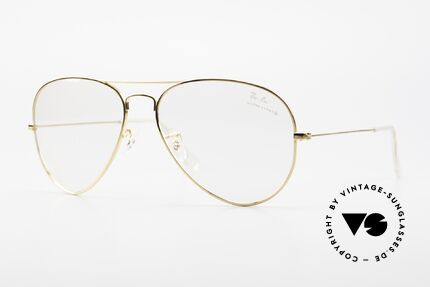 Ray Ban Aviator Alte B&L USA Brillenfassung, klassische vintage Ray-Ban Aviator Brillenform, Passend für Herren