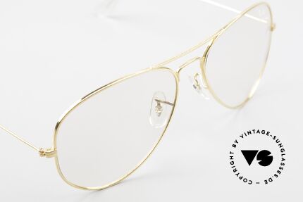 Ray Ban Aviator Alte B&L USA Brillenfassung, ungetragen (wie alle unsere 80er vintage Brillen), Passend für Herren