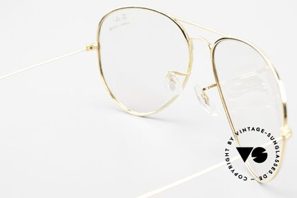Ray Ban Aviator Alte B&L USA Brillenfassung, KEINE RETROBRILLE; sondern ein altes Original, Passend für Herren
