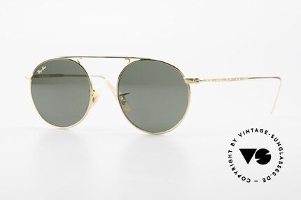 Ray Ban Vintage Round 90er Bausch&Lomb USA Brille Details