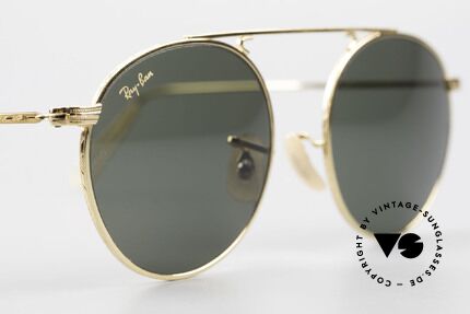 Ray Ban Vintage Round 90er Bausch&Lomb USA Brille, Größe: small, Passend für Herren und Damen