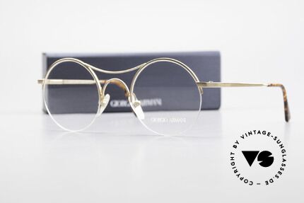 Giorgio Armani 121 Schubert Brillen Stil in Rund, Größe: medium, Passend für Herren