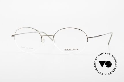Giorgio Armani 27N Kleine Runde Nylor Fassung, Giorgio Armani, Mod. 27N, col. 7S9, Gr. 46/18, 135, Passend für Herren und Damen