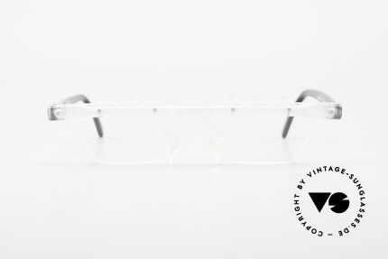 Design Maske Berlin - Ethno 3 Kunstvolle Vintage Brille 90er, phantasievolle 90er Jahre Designs; made in Kreuzberg, Passend für Herren und Damen