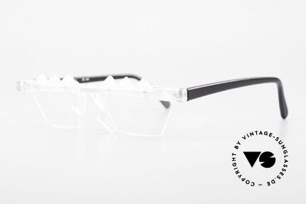 Design Maske Berlin - Ethno 3 Kunstvolle Vintage Brille 90er, wurde nur in Kleinstserien produziert (Sammlerstück), Passend für Herren und Damen