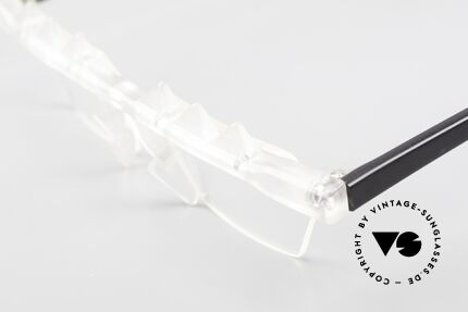 Design Maske Berlin - Ethno 3 Kunstvolle Vintage Brille 90er, DEMO-Gläser sollten durch optische ersetzt werden, Passend für Herren und Damen