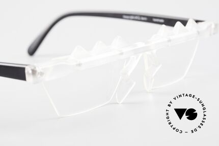 Design Maske Berlin - Ethno 3 Kunstvolle Vintage Brille 90er, Größe: medium, Passend für Herren und Damen