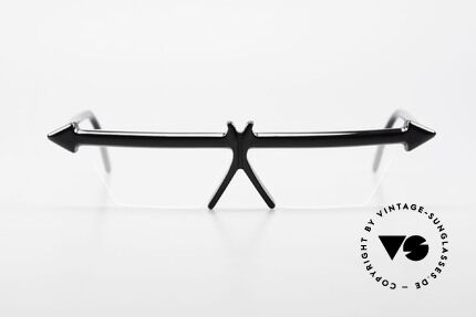 Design Maske Berlin - Ethno 5 Kunstvolle 90er Vintage Brille, phantasievolle 90er Jahre Designs; made in Kreuzberg, Passend für Herren und Damen