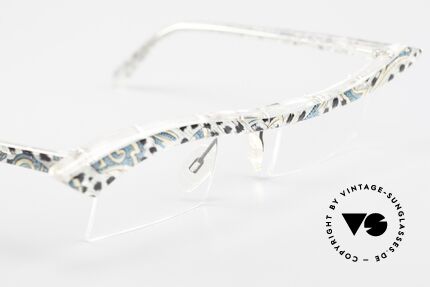 Tattoo Impuls Verrückte Vintage Damenbrille, Größe: small, Passend für Damen