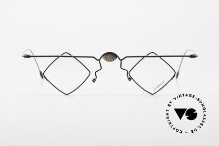 Locco 08 Gute Laune Vintage Brille 90er, kunstvolle vintage Brille; alles andere als Mainstream, Passend für Herren und Damen