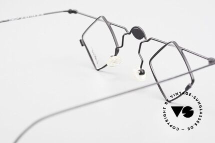 Locco 08 Gute Laune Vintage Brille 90er, Größe: large, Passend für Herren und Damen