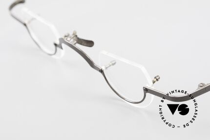 EyeDC V120 Verrückte Vintage Lesebrille, die Demogläser sollten durch optische ersetzt werden, Passend für Herren und Damen