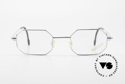Rodenstock 7092 Achteckige 80er Metall Brille, 80er Jahre Brille, Modell 7092, in Größe 49-23, Passend für Herren