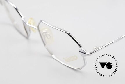 Rodenstock 7092 Achteckige 80er Metall Brille, ungetragen (wie alle unsere VINTAGE Raritäten), Passend für Herren
