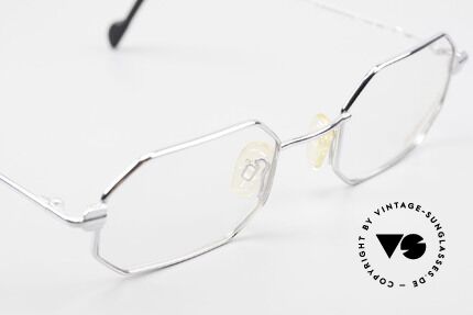Rodenstock 7092 Achteckige 80er Metall Brille, KEINE Retrobrille, sondern ein altes ORIGINAL!, Passend für Herren