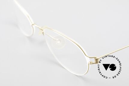 Lindberg Kari Air Titan Rim Ovale Titanium Brille Damen, eleganter Rahmen ohne Schrauben, Nieten oder Lötungen, Passend für Damen