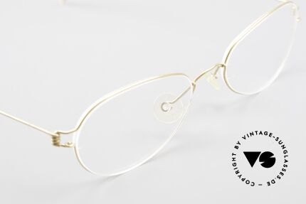 Lindberg Kari Air Titan Rim Ovale Titanium Brille Damen, Größe: small, Passend für Damen