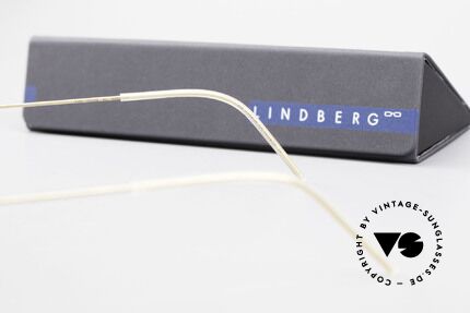 Lindberg Kari Air Titan Rim Ovale Titanium Brille Damen, Größe: small, Passend für Damen