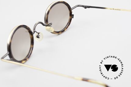 L.A. Eyeworks LINK 143 Rund Ovale Sonnenbrille 90er, Größe: medium, Passend für Herren und Damen