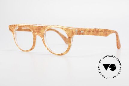 Alain Mikli 0127 / 166 80er Designer Brillenfassung, Qualitäts-Brille (handmade in Frankreich) von 1986, Passend für Damen