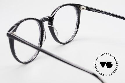 Alain Mikli 901 / 299 Panto Brille Schwarz Kristall, die Fassung ist beliebig verglasbar (optisch / Sonne), Passend für Herren und Damen