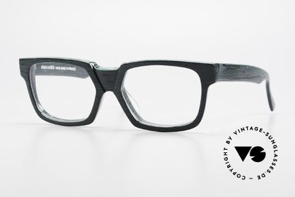 Alain Mikli 0143 / 285 Markante 80er Designerbrille, vintage Alain Mikli Designer-Brillenfassung von '88, Passend für Herren und Damen
