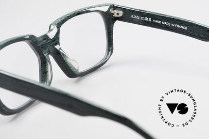 Alain Mikli 0143 / 285 Markante 80er Designerbrille, die Fassung ist für optische (Sonnen)Gläser gemacht, Passend für Herren und Damen