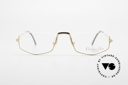 Christian Dior 2407 Titanium Lesebrille Vergoldet, zeitlos elegante 80er "Gentleman Brillenfassung", Passend für Herren