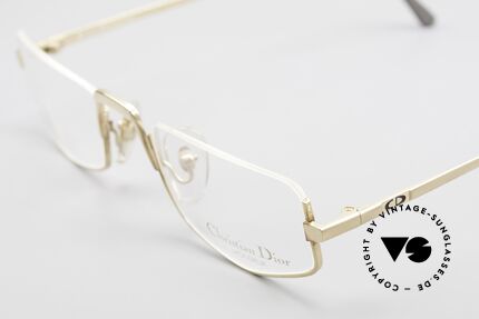 Christian Dior 2407 Titanium Lesebrille Vergoldet, leichte Titanium-Fassung, zudem 18kt vergoldet, Passend für Herren