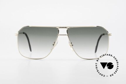 Ferrari F24 Vintage Herrensonnenbrille, enorm hochwertiges Designerstück: vergoldete Fassung, Passend für Herren