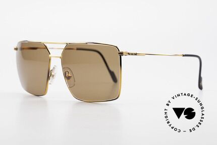 Ferrari F46 Retrosonnenbrille Echt Vintage, tolle Lackierung in einer Art schildpatt metallic, Passend für Herren