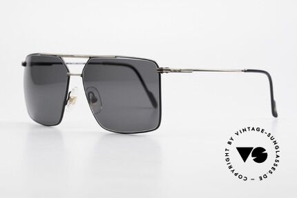 Ferrari F46 Retro Sonnenbrille Alt Vintage, tolle Lackierung ; klassisch in schwarz und gold, Passend für Herren