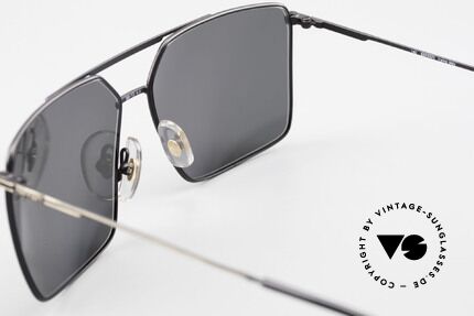 Ferrari F46 Retro Sonnenbrille Alt Vintage, Sonnengläser sind durch optische Gläser ersetzbar, Passend für Herren