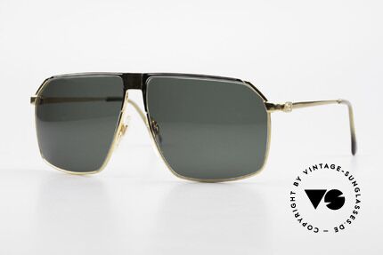 Gucci GG41 22Kt Vergoldete Sonnenbrille, vintage Gucci GG41 Luxus-Sonnenbrille, 22kt vergoldet, Passend für Herren