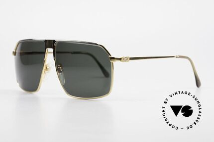 Gucci GG41 22Kt Vergoldete Sonnenbrille, verkörpert den Luxus-Lifestyle mit vintage Charakter, Passend für Herren