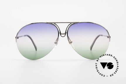 Porsche 5627 Nylor Aviator Sonnenbrille, rahmenlos = sehr leicht und hoher Tragekomfort, Passend für Herren