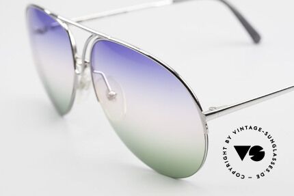 Porsche 5627 Nylor Aviator Sonnenbrille, LARGE Gr. 63mm; ungetragen & mit original Etui, Passend für Herren