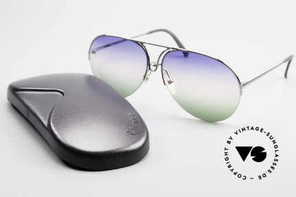Porsche 5627 Nylor Aviator Sonnenbrille, Größe: large, Passend für Herren